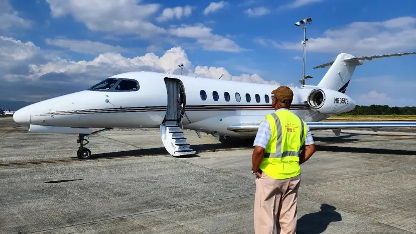 Un jet privato