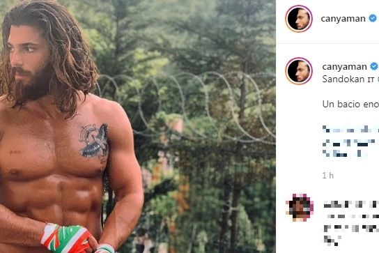 Il post di Can Yaman (Instagram)
