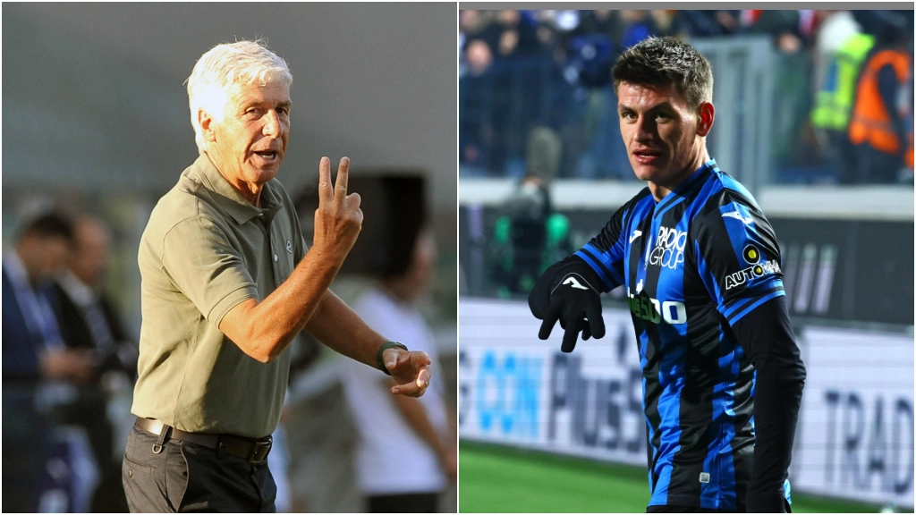 Giampiero Gasperini e Joakim Maehle Giampiero Gasperini e Joakim Maehle