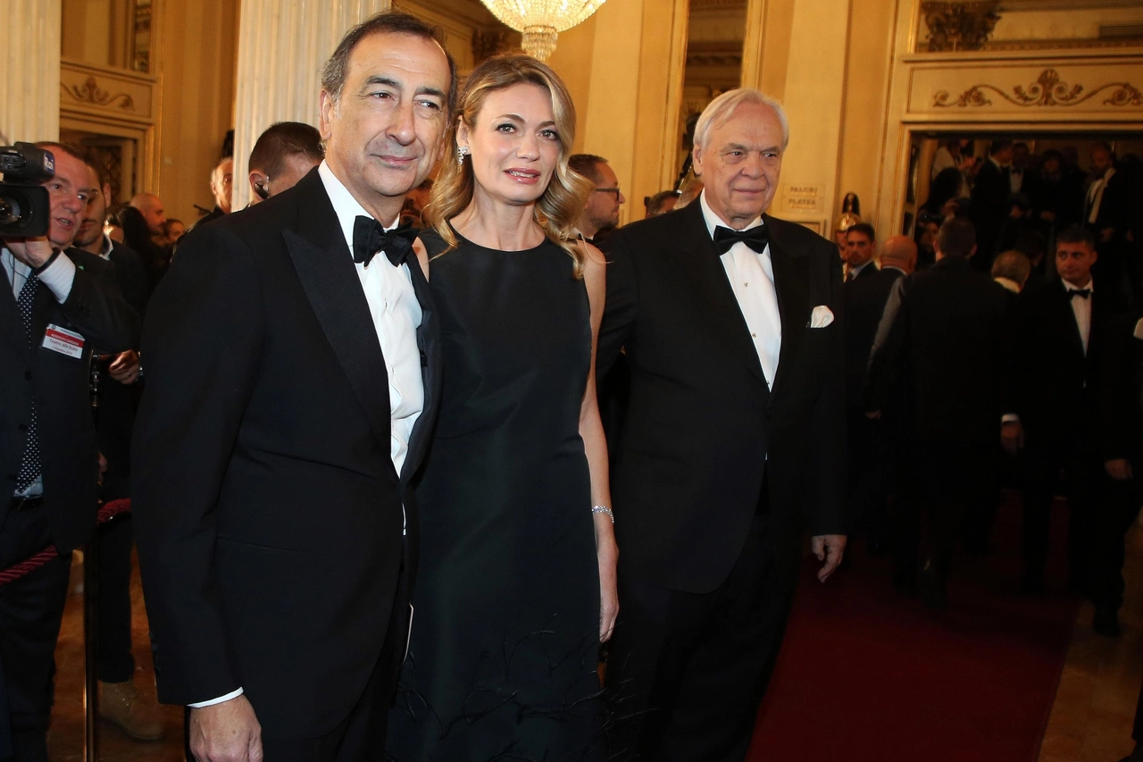 Il sindaco Beppe Sala alla Prima della Scala