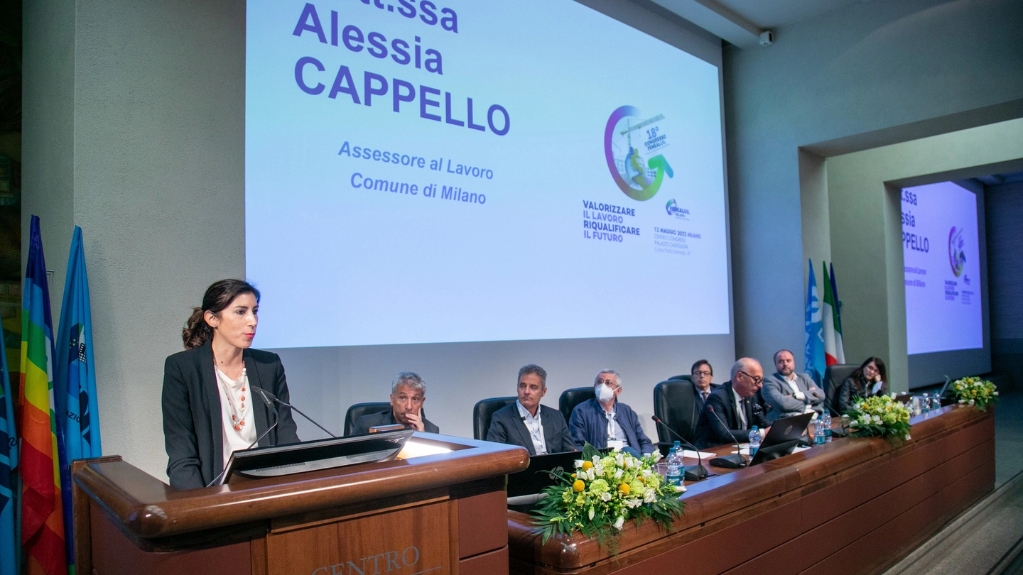 L’intervento dell’assessore al Lavoro del Comune di Milano Alessia Cappello