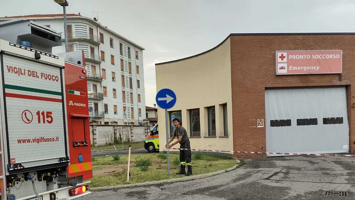Fiato sospeso per il maltempo  Danni al Duomo di Vigevano