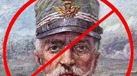 Un'immagine contro il generale Luigi Cadorna