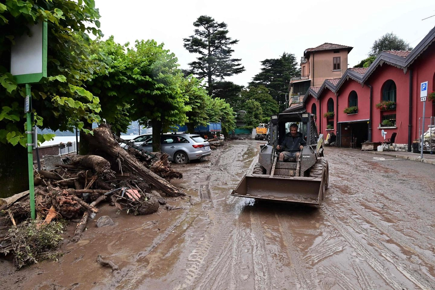 Danni da maltempo in Lombardia (Archivio)