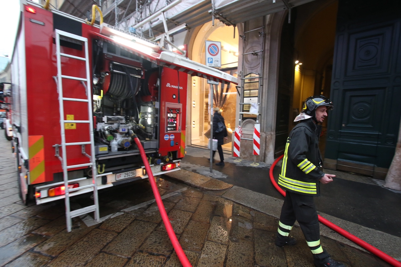 Pompieri in azione