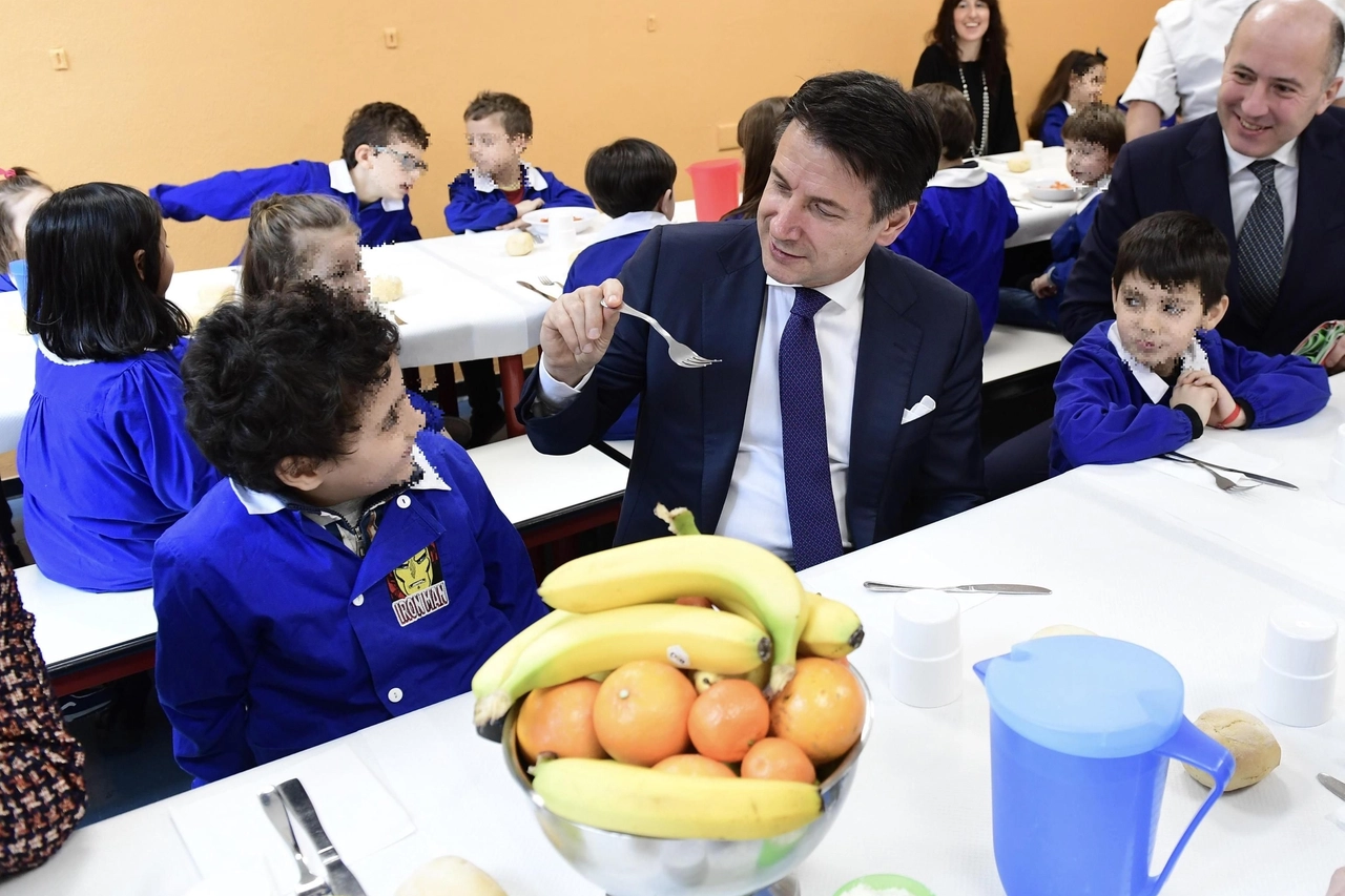 Il premier Conte alla scuola primaria "Papa Giovanni XXIII" di Bresso