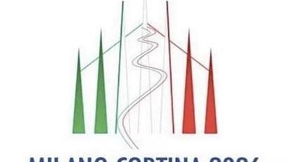 Il logo di Milano-Cortina 2026