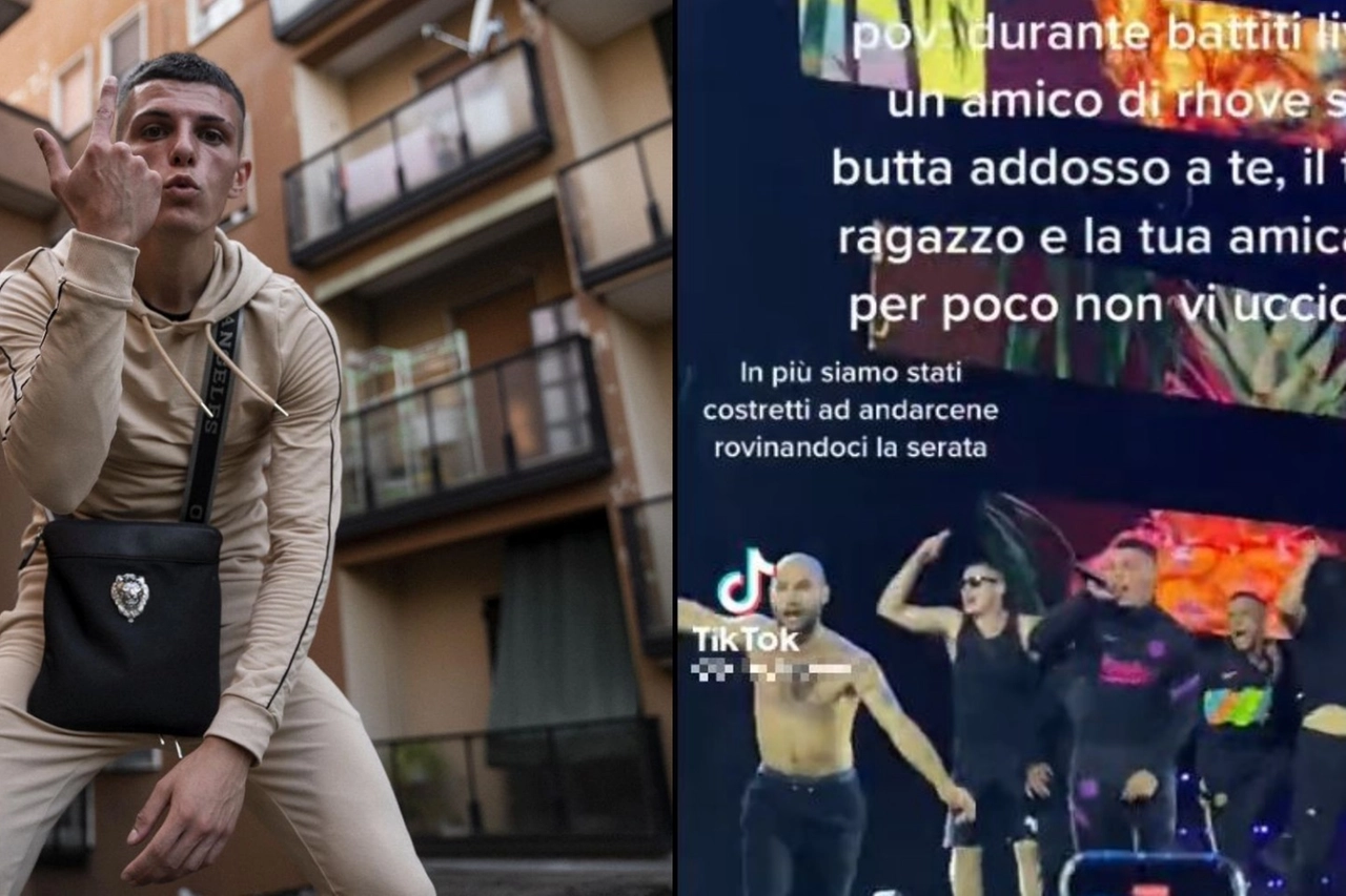 Il rapper Rhove e il post di una delle ragazze travolte a Battiti Live