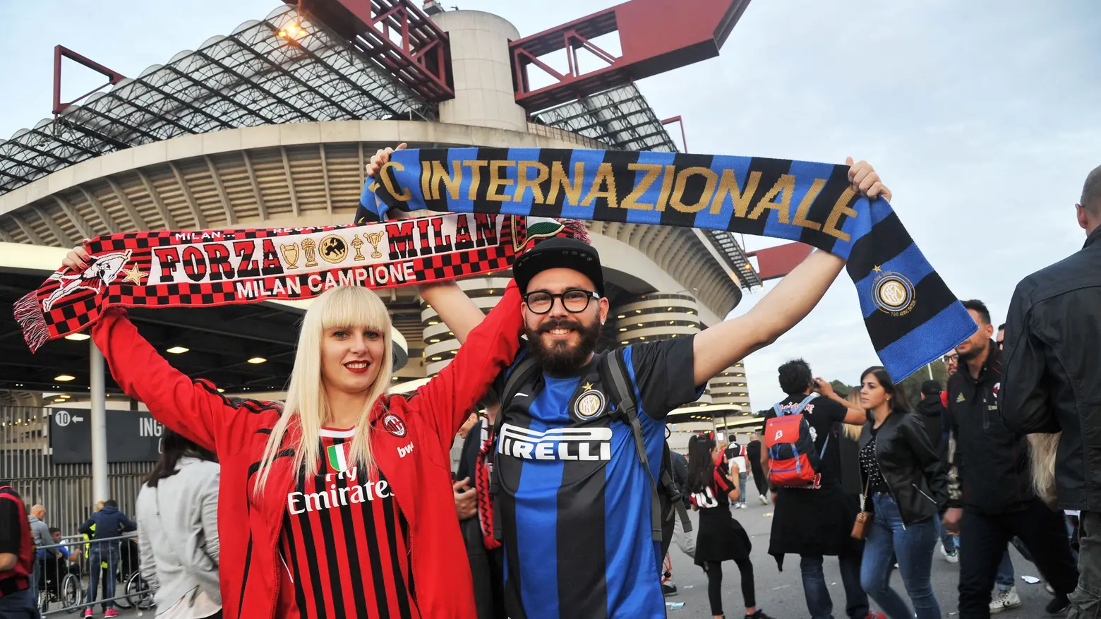 Cresce l'attesa per Milan-Inter