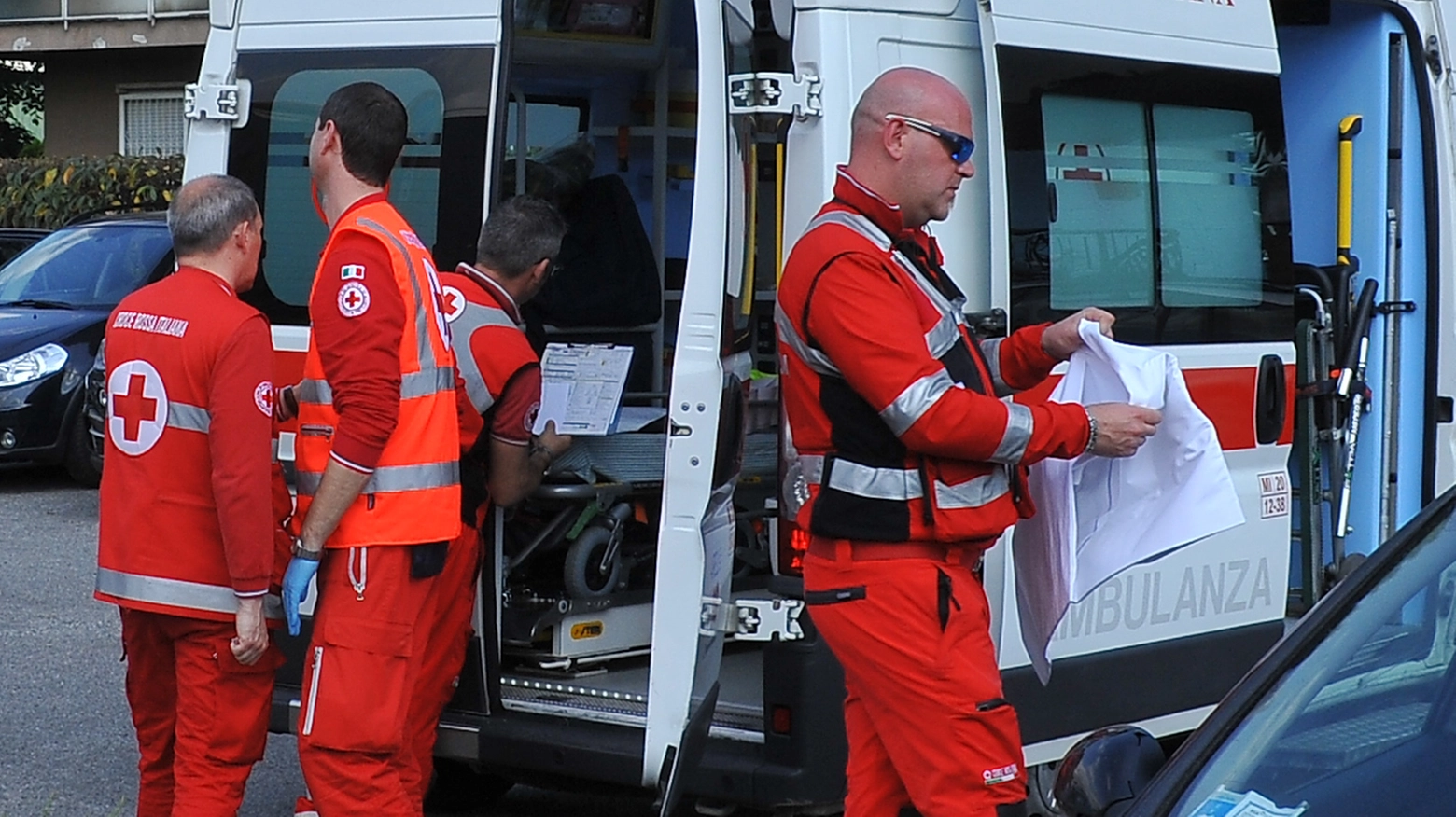 Ambulanza croce rossa (Foto archivio)
