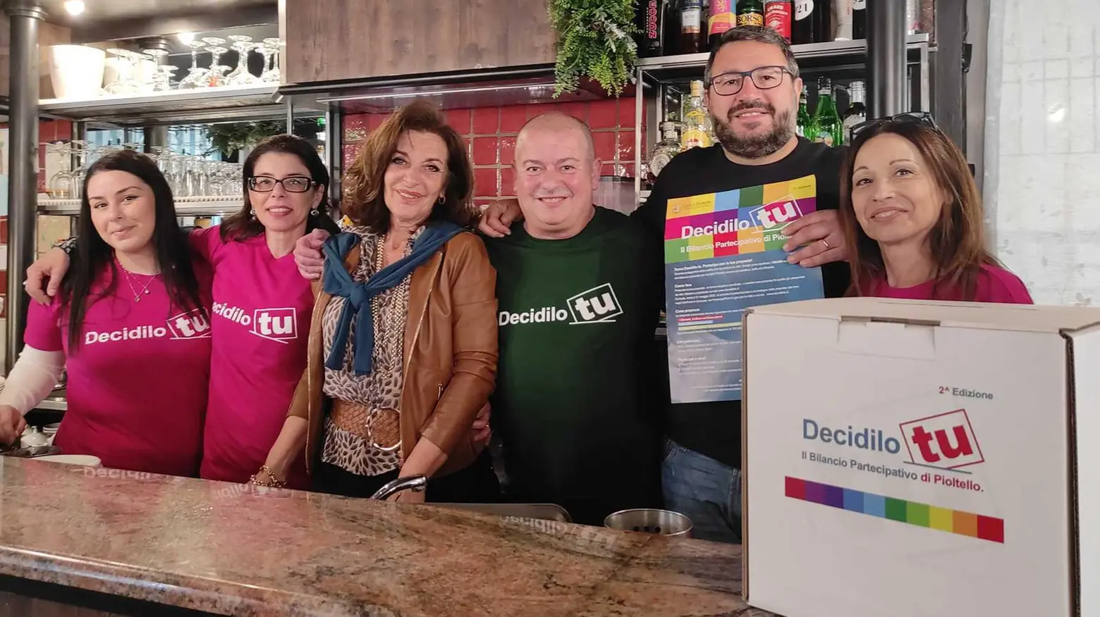 La campagna "Decidilo tu" a Pioltello (Archivio)