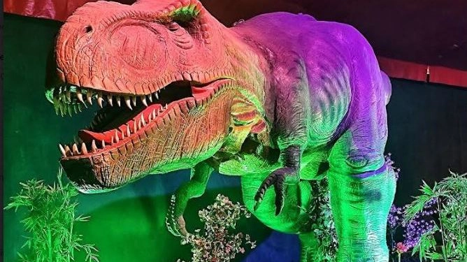 A Segrate la mostra Dinosauri in città