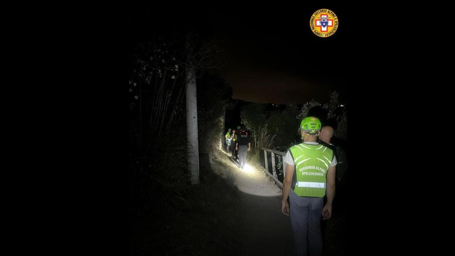 Soccorso alpino in azione