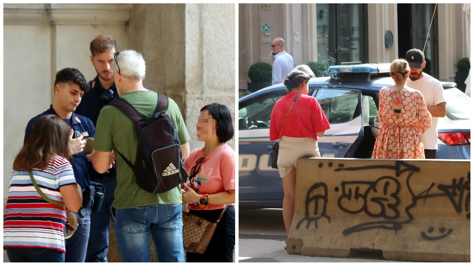 Nei giorni scorsi l'azione delle ladre è stata fermata dai poliziotti in borghese, che hanno restituito il maltolto a ignare turiste