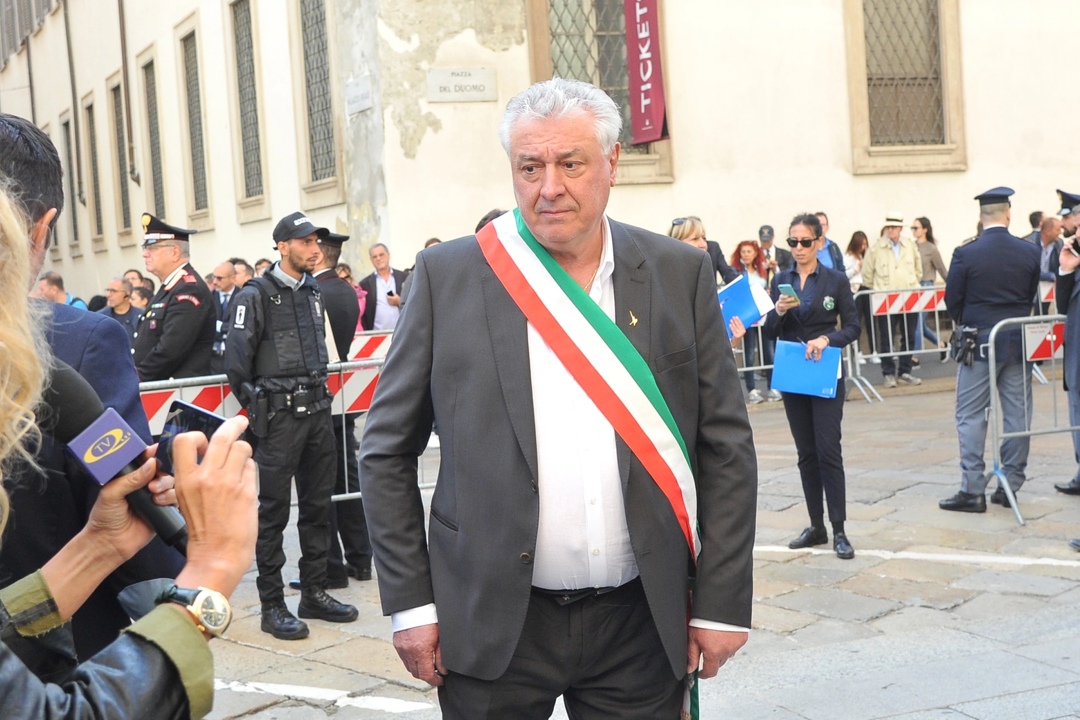 Il sindaco di Sassuolo Gianfranco Menani