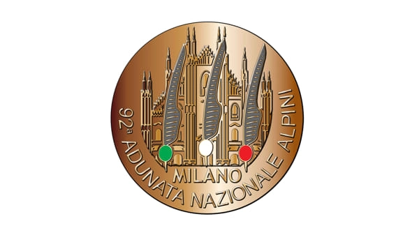 La medaglia ufficiale della 92esima Adunata degli Alpini