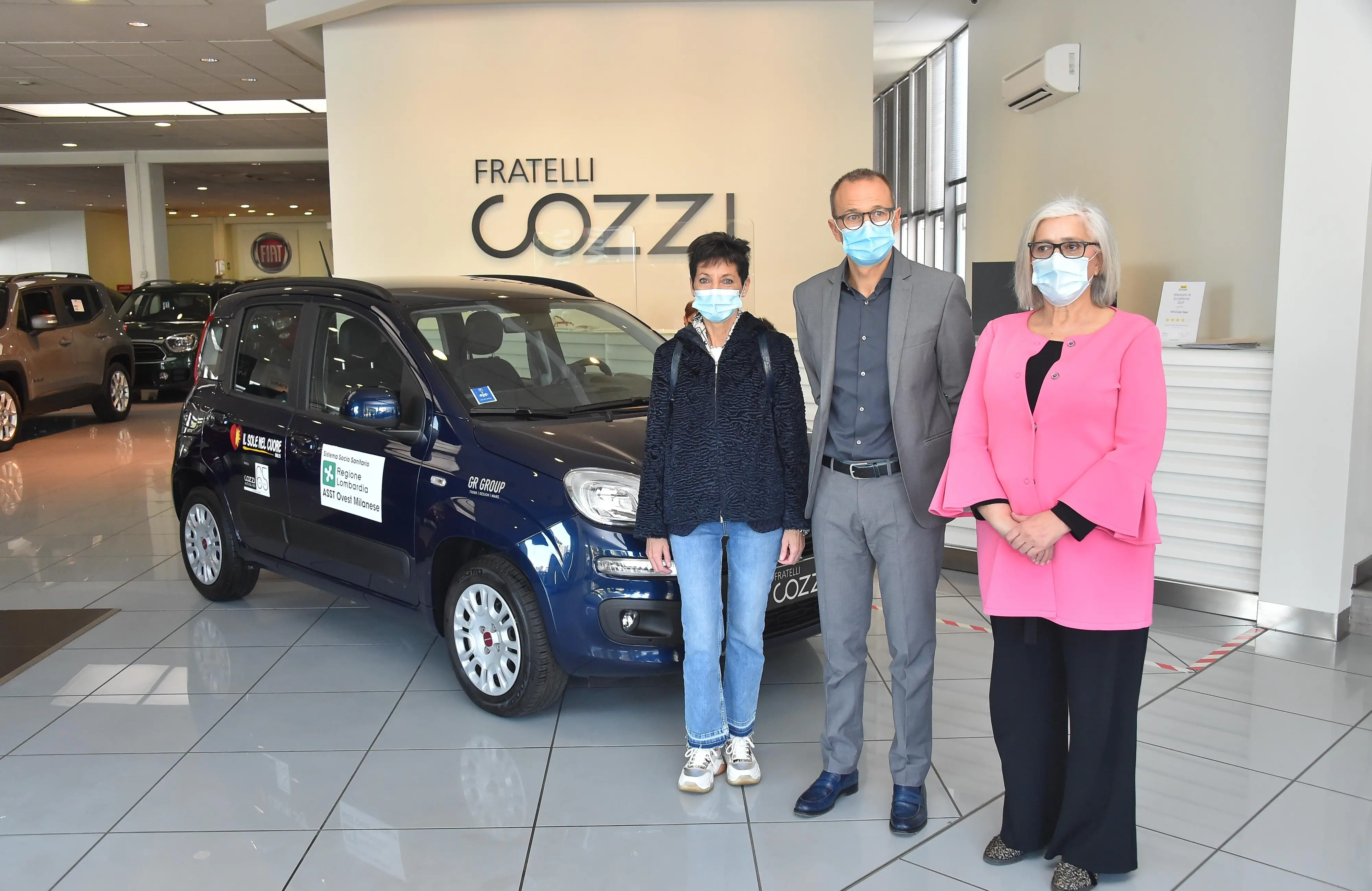 Una Fiat Panda per la onlus
