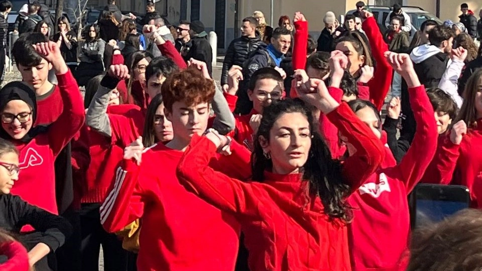 L'edizione 2023 del flash mob One Billion Rising a Lodi