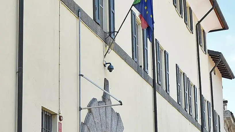Dipinto di Manlio Rho donato alla Pinacoteca Dipinto di Manlio Rho donato alla Pinacoteca