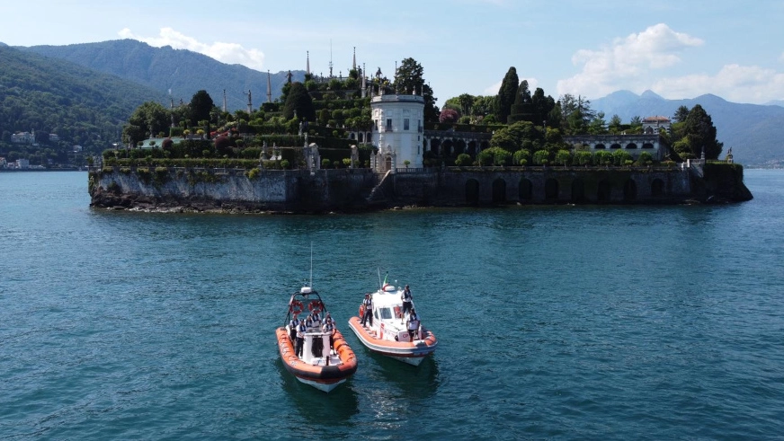 La Guardia costiera sul lago Maggiore