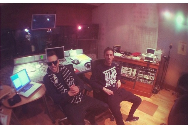 Zef e dj Shablo in studio