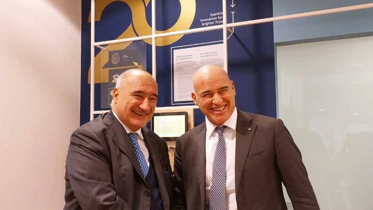 Andrea Sianesi e Ferruccio Resta, ora alla presidenza di Fondazione Politecnico