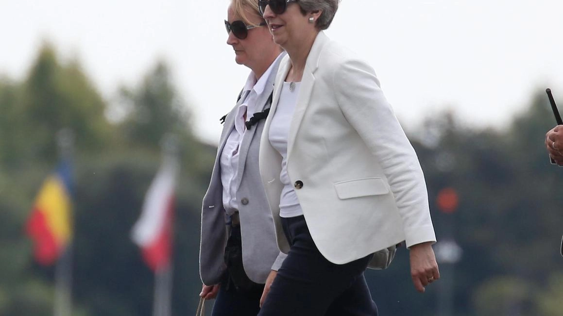 Theresa May a Sirmione 