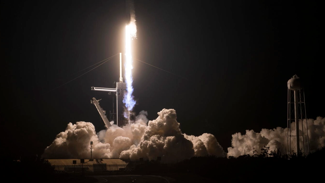 Il lancio della SpaceX