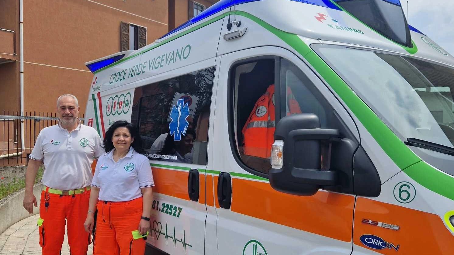 La Croce Verde di Vigevano  "In campo per le emergenze"