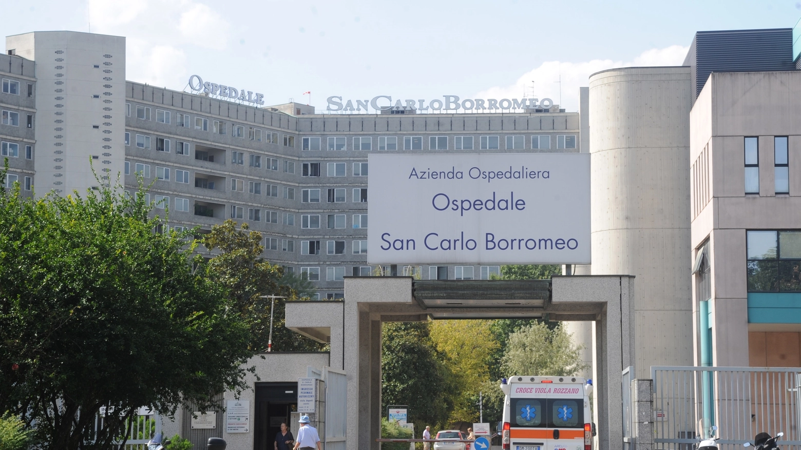 L'attuale ospedale San Carlo Borromeo (NewPress)