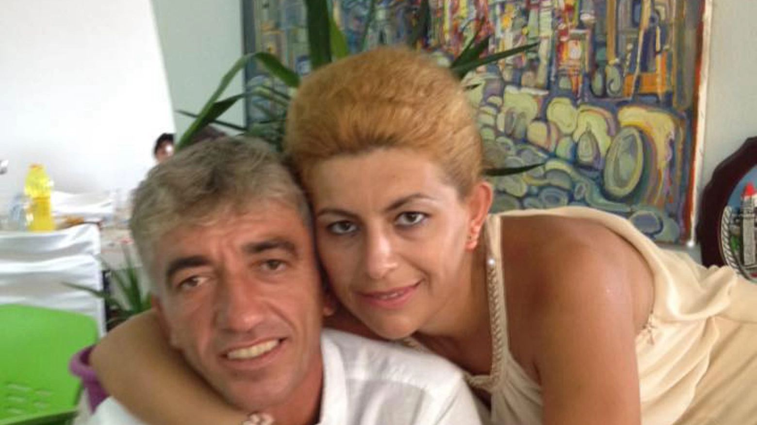 Gjin Preducaj con la moglie Marianne Gjirkay