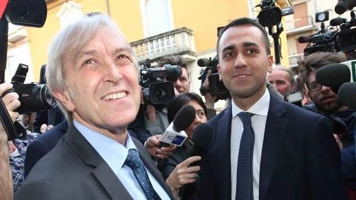 Sergio Bramini con Luigi Di Maio