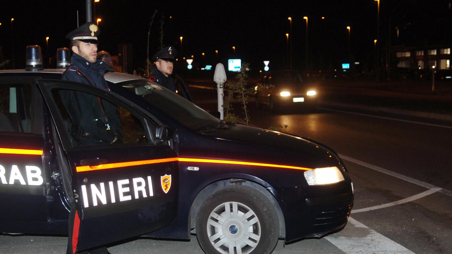 I carabinieri hanno bloccato i due ucraini