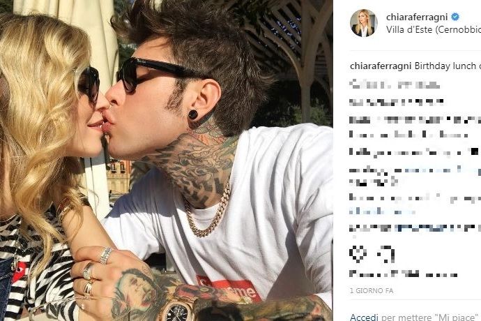 Chiara Ferragni e Fedez (Instagram)