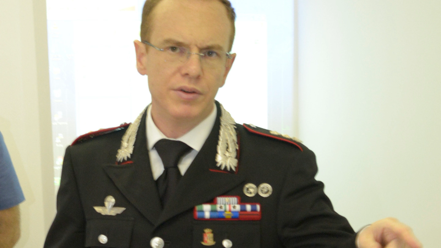 Il tenente colonnello Vittorio Carrara comanda i carabinieri lodigiani dall’ottobre del 2016 (Cavalleri)