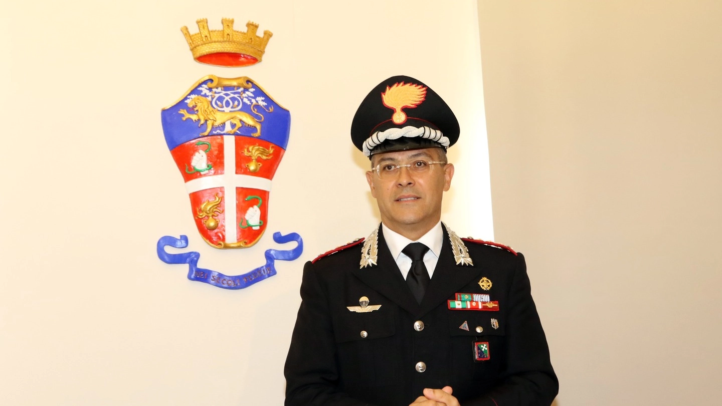 Il comandante provinciale dei carabinieri, Canio Giuseppe La Gala
