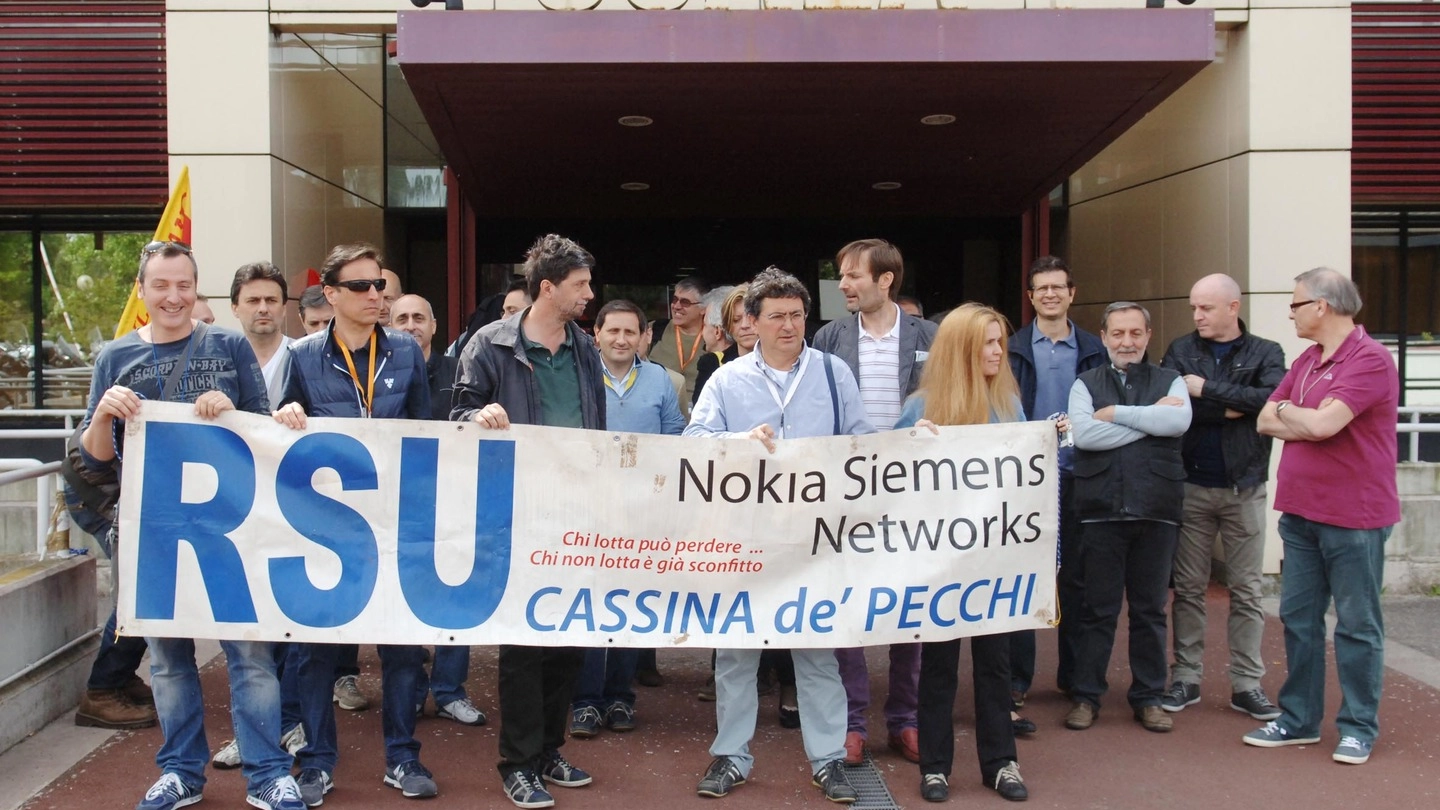 I lavoratori della Nokia