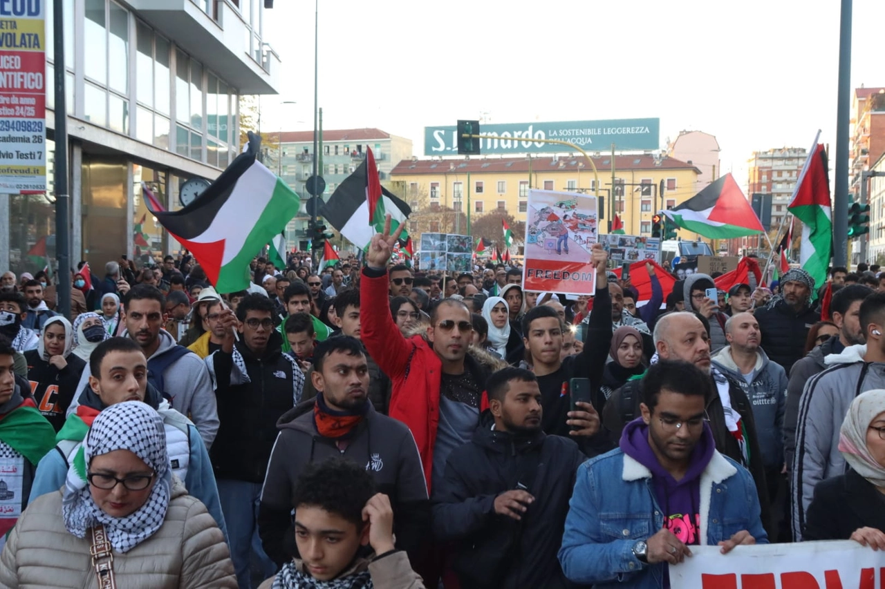 Manifestazione pro Palestina