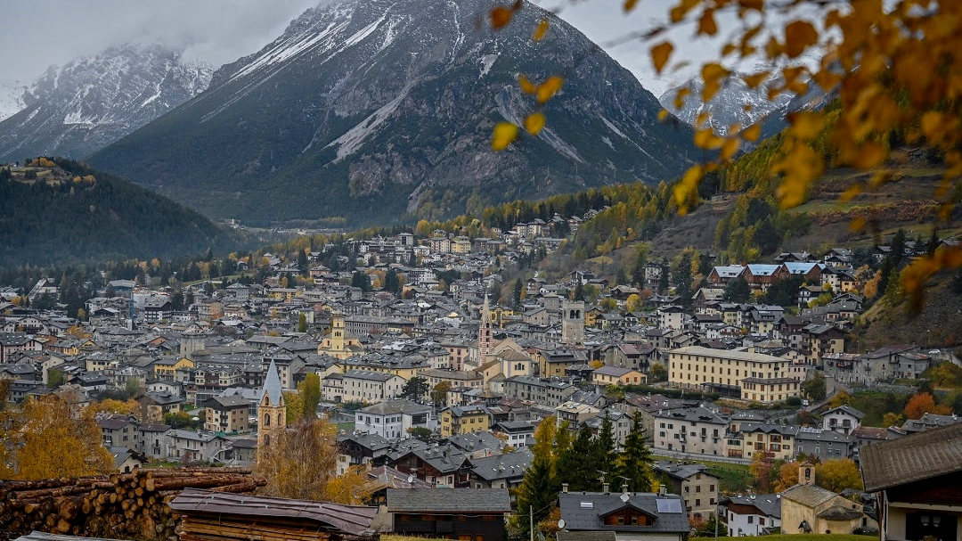 Una veduta di Bormio