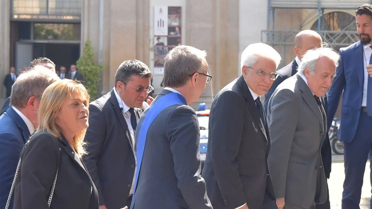 La visita del presidente Sergio Mattarella (Torres)