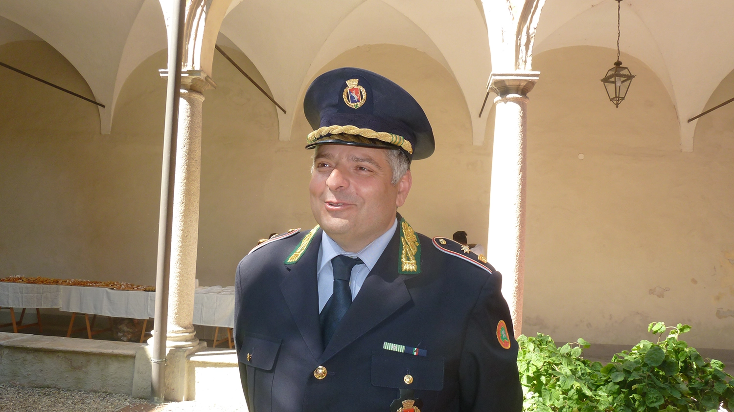Il comandante Luigi Pezzano