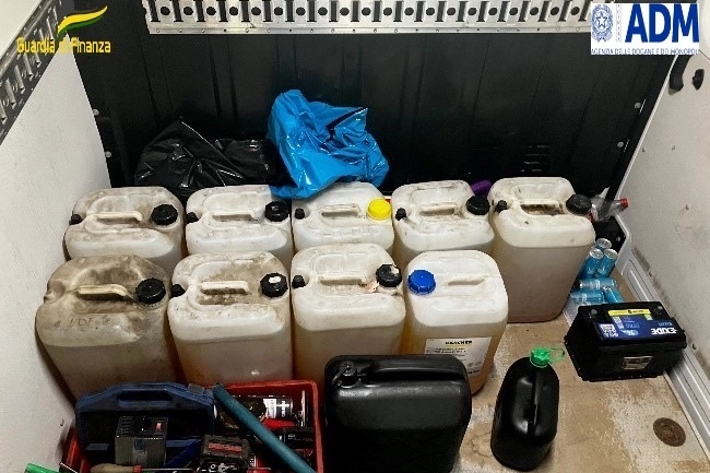 Sequestro di carburanti in dogana