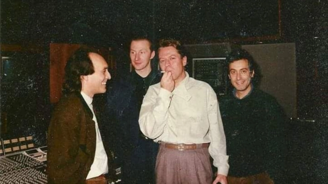 Michelangelo La Bionda, Black, Robert Palmer e Carmelo La Bionda nei Logic Studios