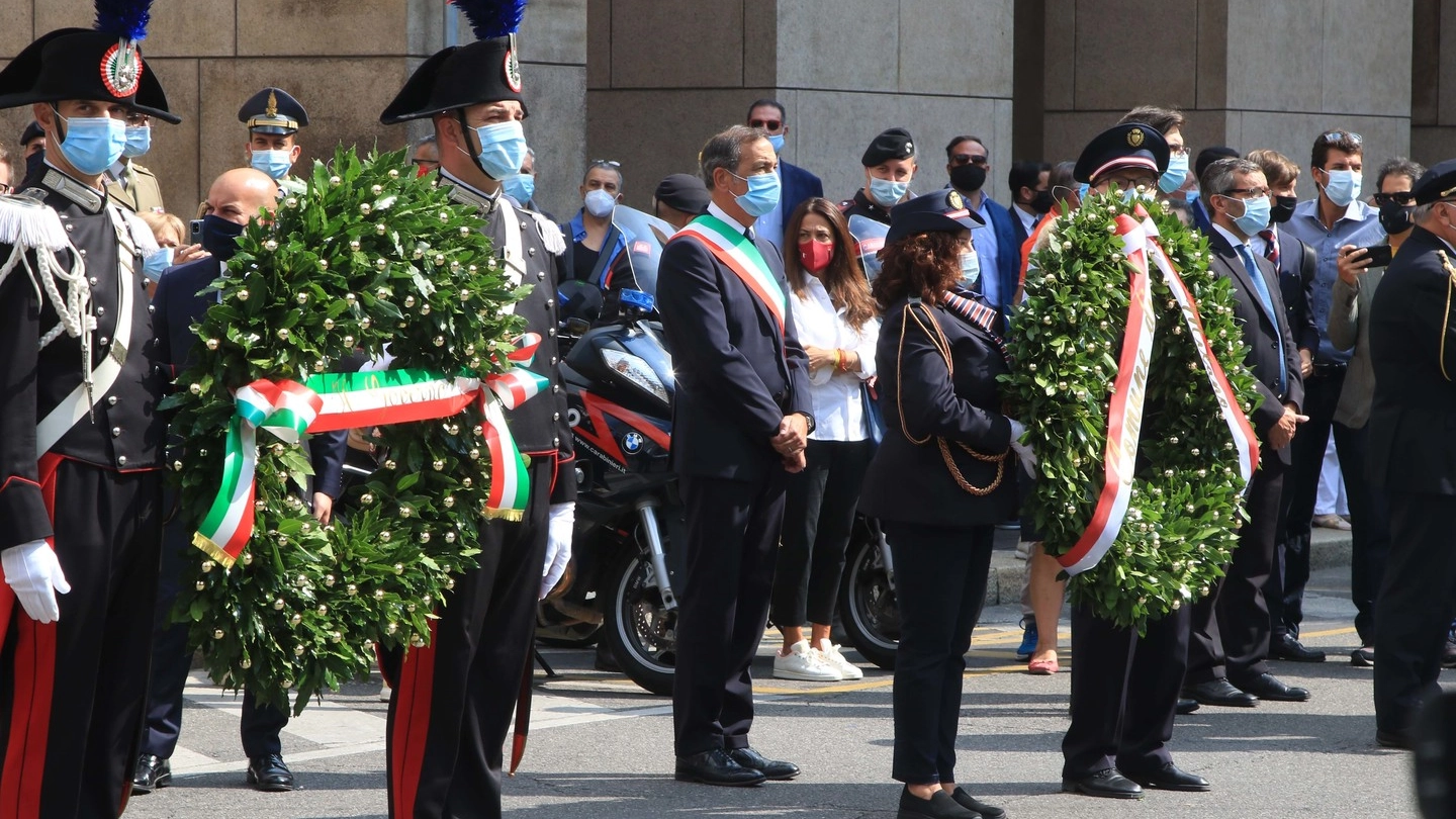 La commemorazione del generale Dalla Chiesa a Milano