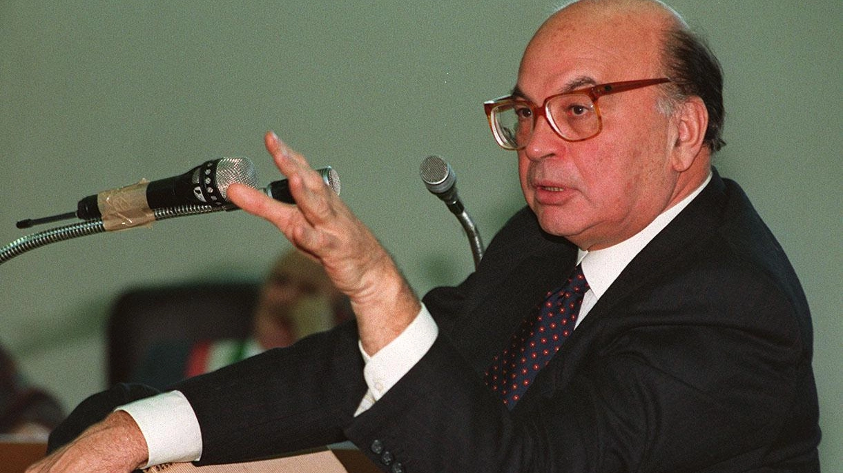 Bettino Craxi nel 1996