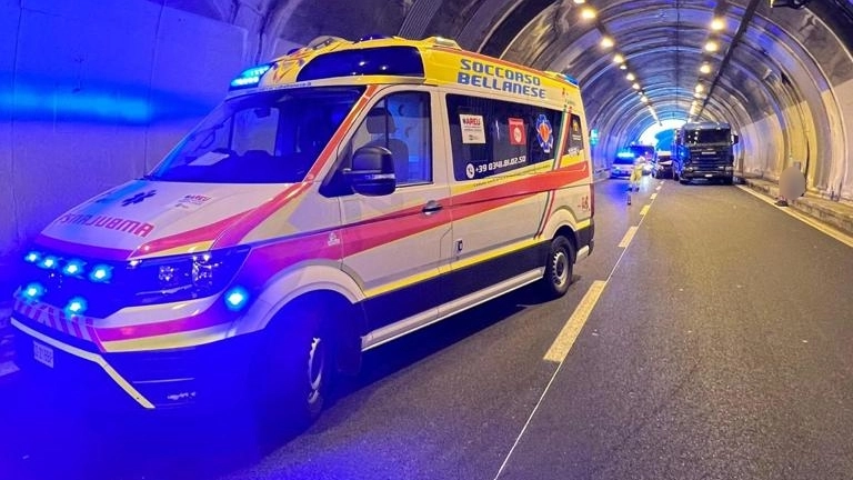 Incidente in galleria (foto di repertorio)