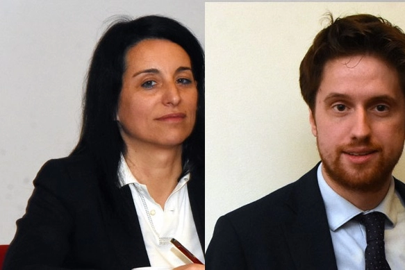 Seregno - Ilaria Cerqua (centrodestra) e Alberto Rossi (centrosinistra) 