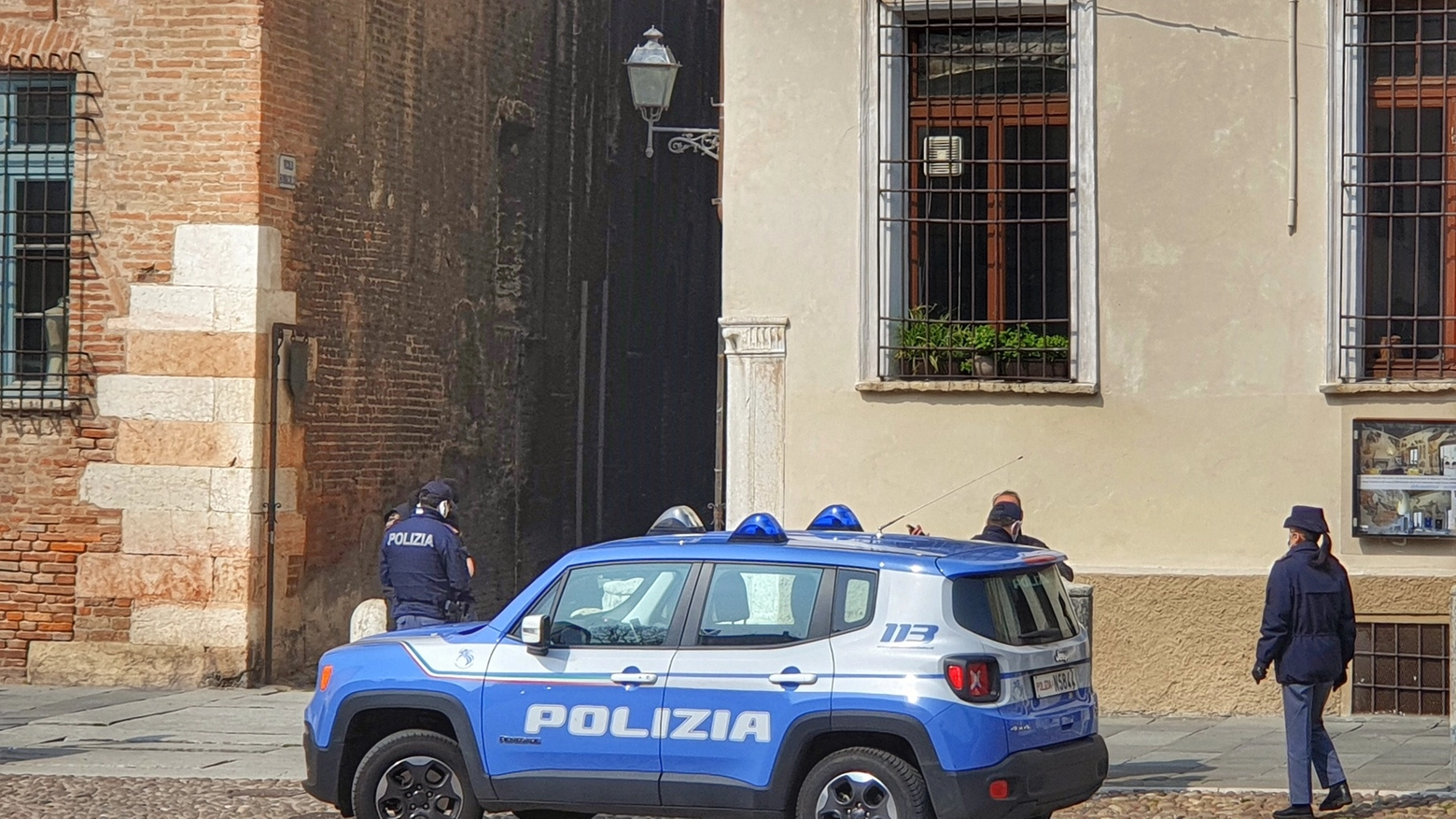 Polizia a Mantova