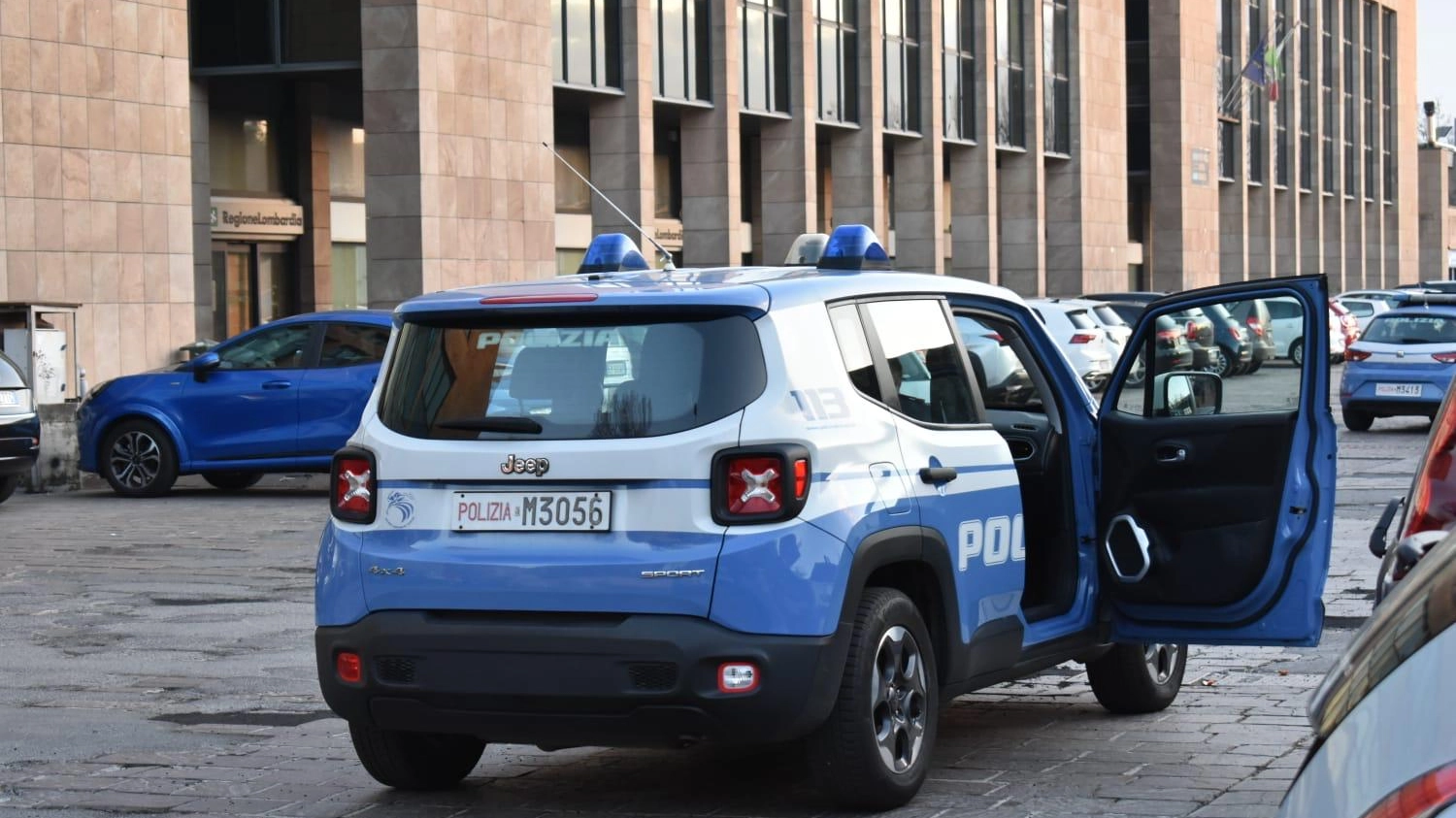 Polizia a Monza (Foto repertorio) Polizia a Monza (Foto repertorio)