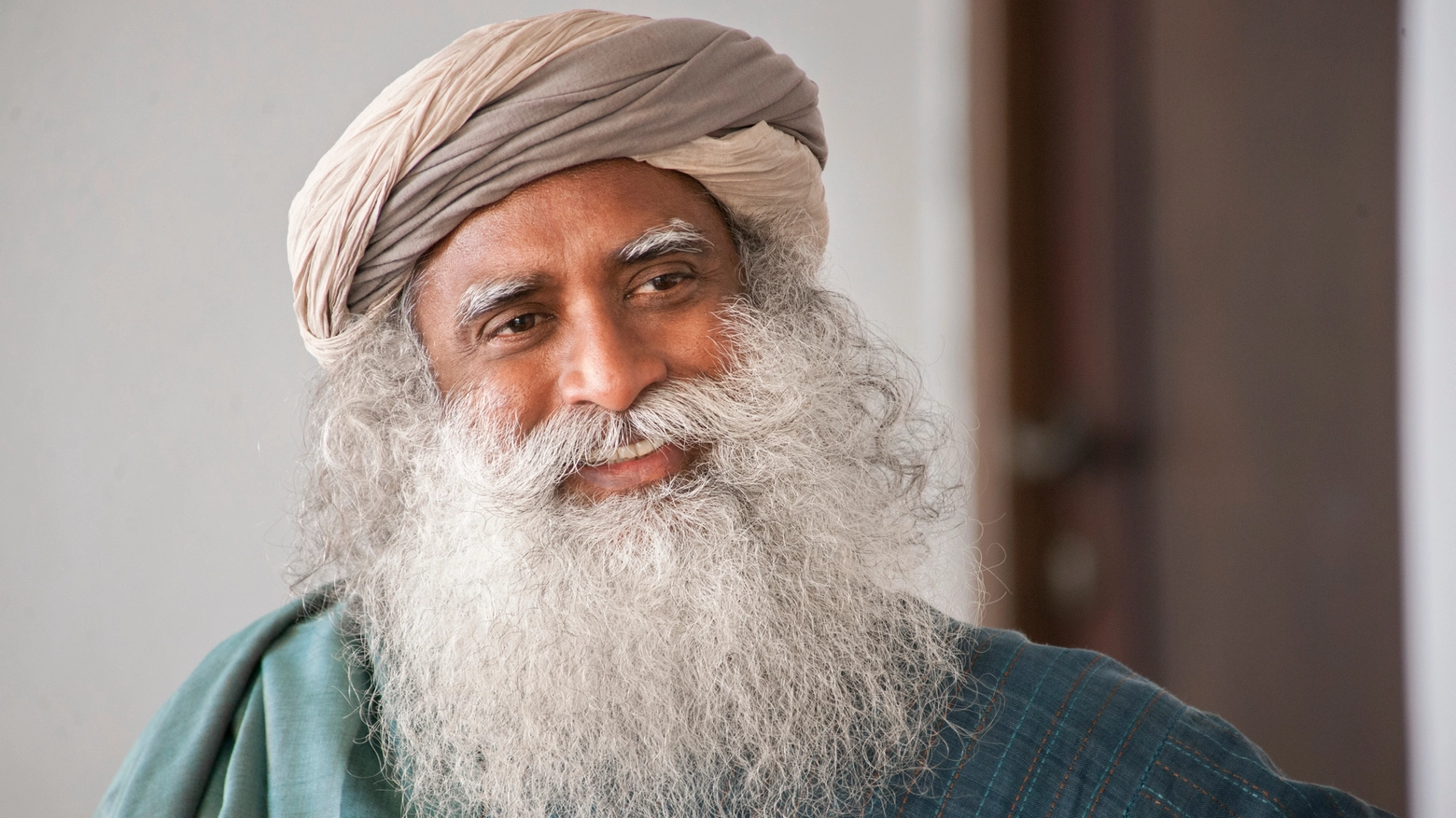 Jagadish Vasudev, 66 anni, noto nel mondo come Sadhguru